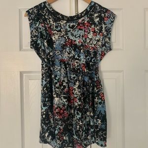 Motherhood Maternity Babydoll Shortsleeve Blouse